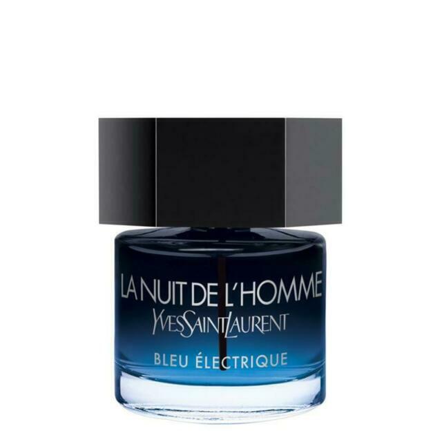 Yves Saint Laurent la nuit de l'homme bleu électrique
ysl lndlh bleu électrique
blue electric
fragrance sample
decant